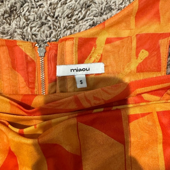 MIAOU Imogene Corset in Stone Orange - Picture 5 of 10